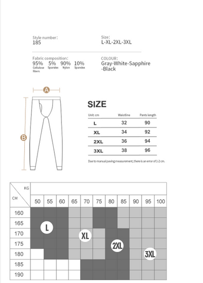 Pantalones Largos de Algodón y Lana para Hombre - Comodidad Térmica - Image 9