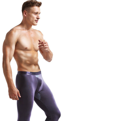 Pantalones Largos de Algodón y Lana para Hombre - Comodidad Térmica - Image 13