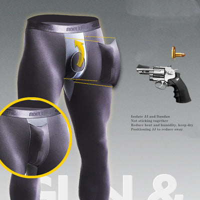 Pantalones Largos de Algodón y Lana para Hombre - Comodidad Térmica - Image 3