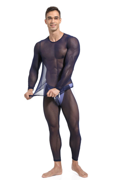 Conjunto Deportivo Hombre Manga Larga con Malla Transpirable - Image 2