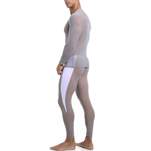 Conjunto Deportivo Hombre Manga Larga con Malla Transpirable - Image 6