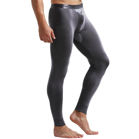 Pantalones Largos de Algodón y Lana para Hombre - Comodidad Térmica - Image 8