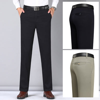 Pantalones Casuales de Algodón para Hombre - Corte Recto y Cómodo - Image 11