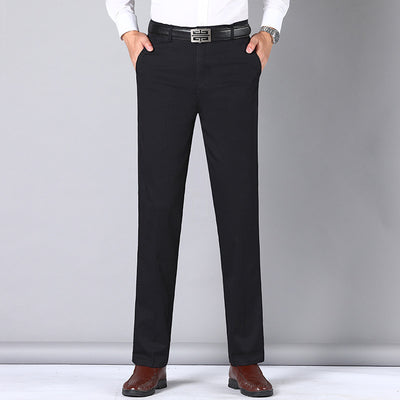 Pantalones Casuales de Algodón para Hombre - Corte Recto y Cómodo - Image 10