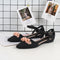 Sandalias Planas con Hebilla Toe-Toe