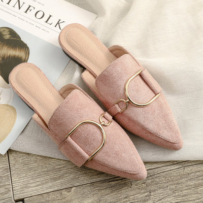Pantuflas Mules para Mujer con Detalles Metálicos - Image 11