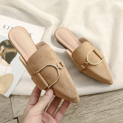 Pantuflas Mules para Mujer con Detalles Metálicos - Image 5