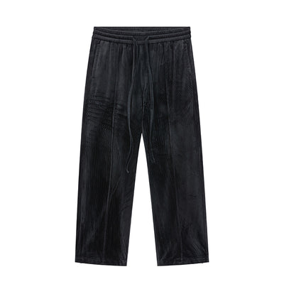 Pantalones de Terciopelo con Cierre Lateral - Corte Micro Acampanado Casual Urbano - Image 7
