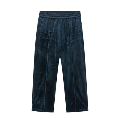 Pantalones de Terciopelo con Cierre Lateral - Corte Micro Acampanado Casual Urbano - Image 9
