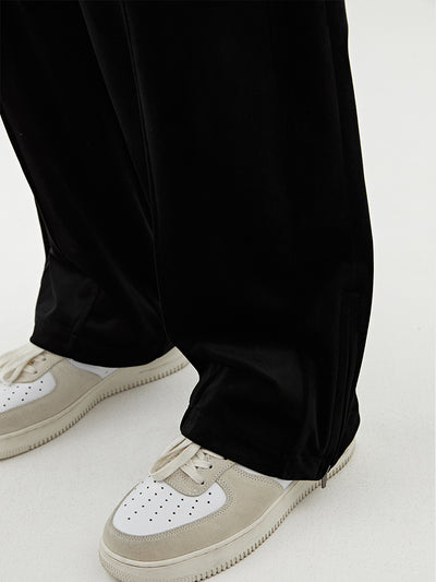 Pantalones de Terciopelo con Cierre Lateral - Corte Micro Acampanado Casual Urbano - Image 3