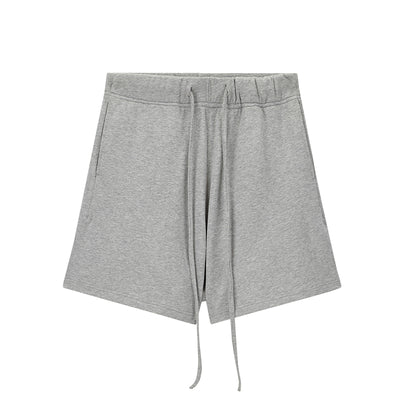 Pantalones Cortos Deportivos Holgados con Cordón - Estilo Trendy Versátil