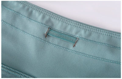 Shorts Deportivos para Yoga con Bolsillo Trasero y Cierre - Image 25