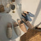 Mocasines Planos para Mujer - Pantuflas Cómodas de Punta Cubierta