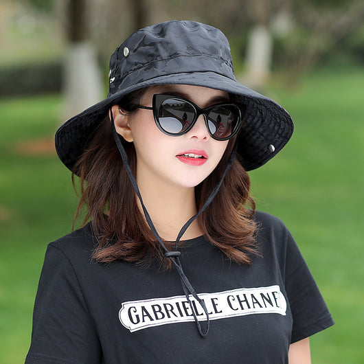 Gorro de Camuflaje con Protección Solar para Jardinería y Pesca - Image 13