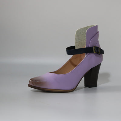 Sandalias Retro de Tacón Alto Talla Grande para Mujer - Image 12