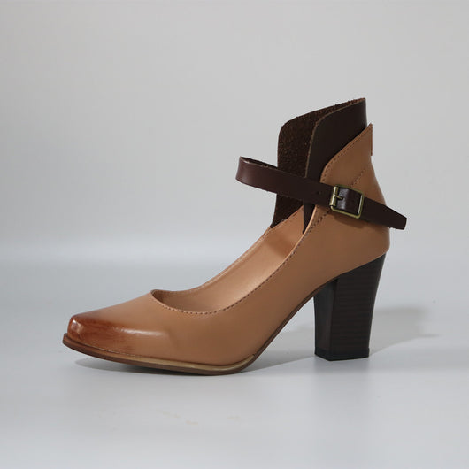 Sandalias Retro de Tacón Alto Talla Grande para Mujer - Image 5