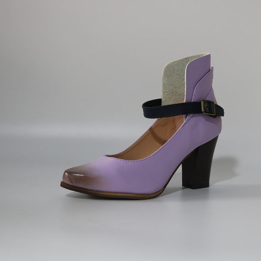 Sandalias Retro de Tacón Alto Talla Grande para Mujer - Image 3