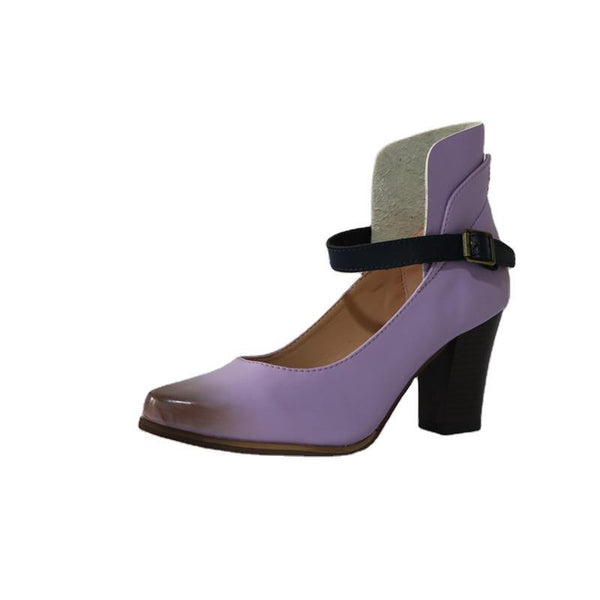 Sandalias Retro de Tacón Alto Talla Grande para Mujer