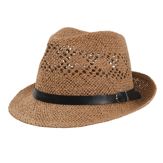 Sombrero Jazz de Paja Personalizado Hecho a Mano - Image 2