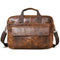 Bolsa Mensajera de Cuero Genuino Premium para Hombre