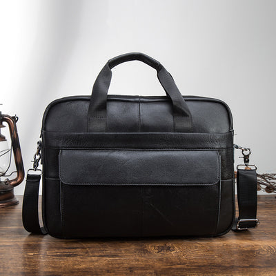 Bolsa Mensajera de Cuero Genuino Premium para Hombre - Image 3