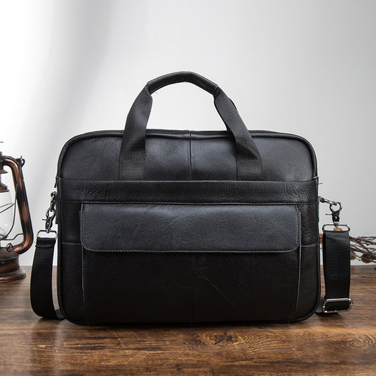 Bolsa Mensajera de Cuero Genuino Premium para Hombre - Image 3