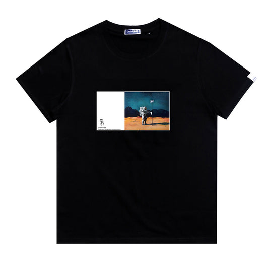 Playera Estampada Estación Lunar - Diseño Trendy Manga Corta Verano - Image 7
