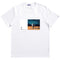 Lunar Station Graphic T-Shirt - Trendy Short Sleeve Summer Design
