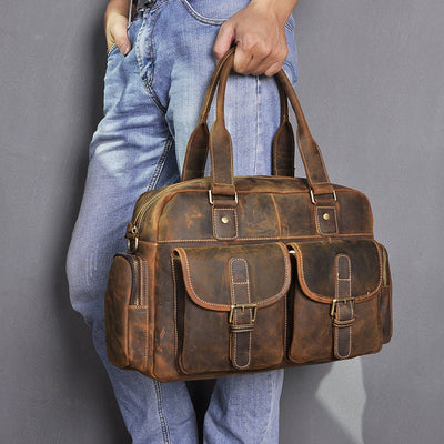 Maletín Ejecutivo de Cuero para Hombre - Bolsa Mensajero Profesional - Image 5