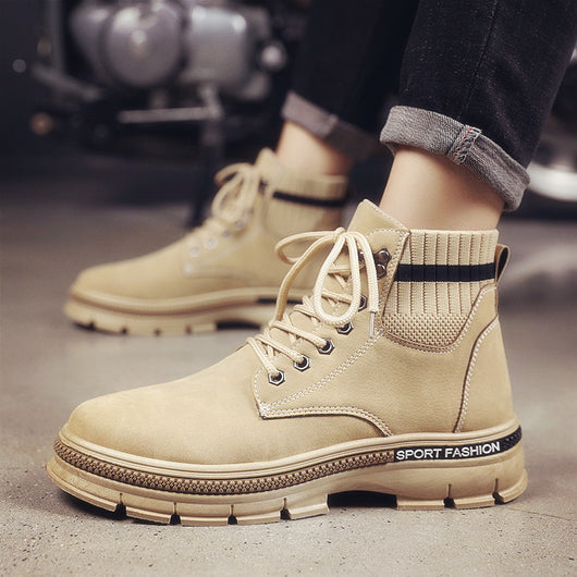 Botas Martin de Cuero para Hombre - Estilo Británico Clásico - Image 8