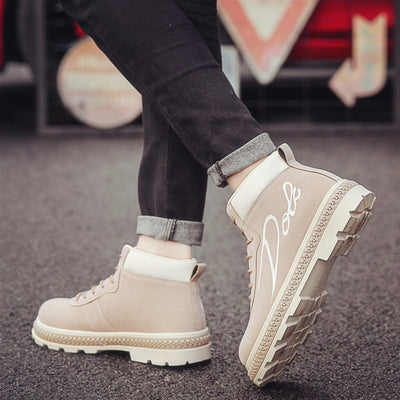Botas Martin de Cuero para Hombre - Estilo Británico Clásico - Image 4