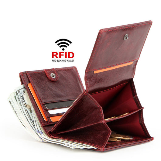 Billetera Bifold Pequeña Randy con Protección RFID - Image 6