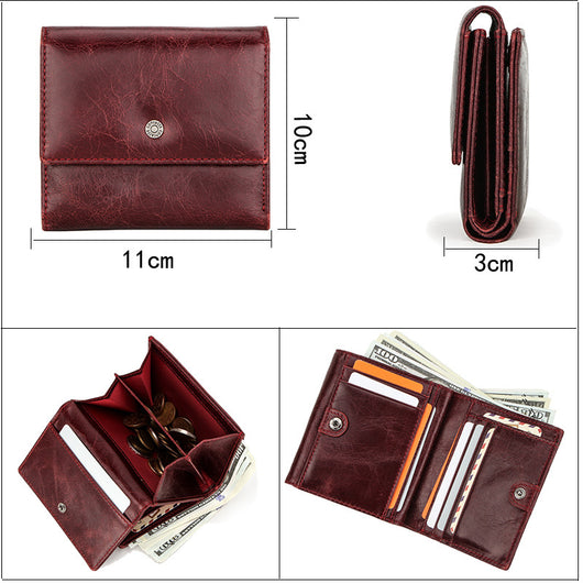 Billetera Bifold Pequeña Randy con Protección RFID - Image 7