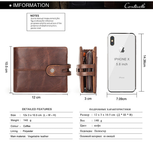 Billetera Cuero Premium para Hombre con Protección RFID y Diseño Moderno - Image 7