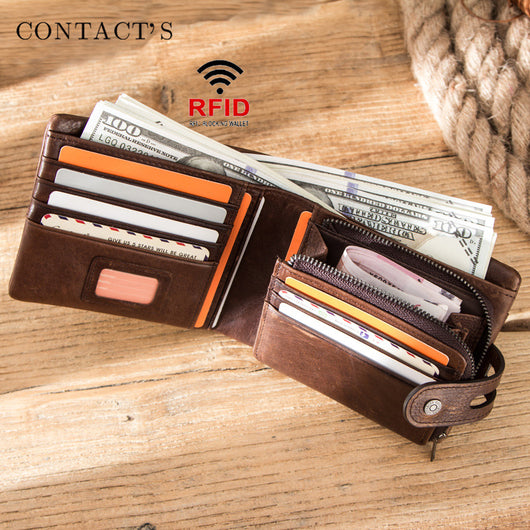 Billetera Cuero Premium para Hombre con Protección RFID y Diseño Moderno - Image 6