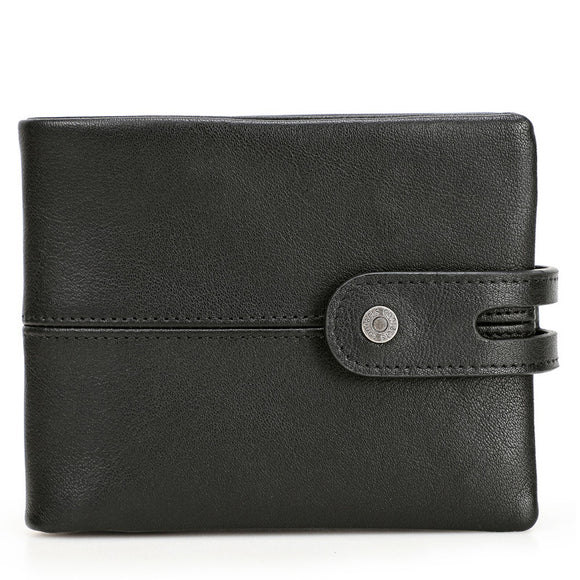 Billetera Cuero Premium para Hombre con Protección RFID y Diseño Moderno