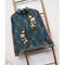 Conjunto Dos Piezas Cardigan Tejido y Pantalón Casual con Bordado Floral Europeo