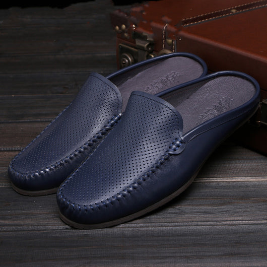 Pantuflas Casuales de Verano para Hombre - Cuero Suave y Suela Cómoda - Image 23