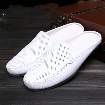 Pantuflas Casuales de Verano para Hombre - Cuero Suave y Suela Cómoda - Image 2
