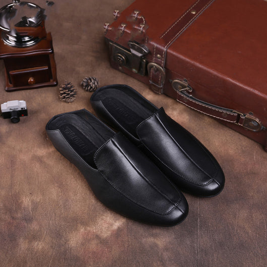 Pantuflas Casuales de Verano para Hombre - Cuero Suave y Suela Cómoda - Image 8