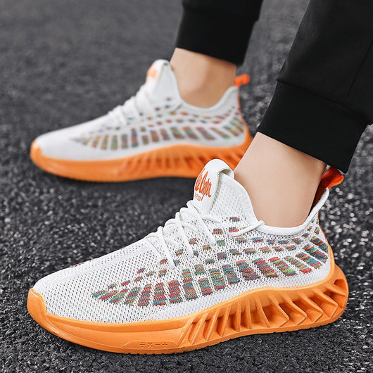 Zapatos Deportivos Tejidos Transpirables con Diseño Clásico Retro - Image 13