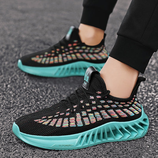 Zapatos Deportivos Tejidos Transpirables con Diseño Clásico Retro - Image 14