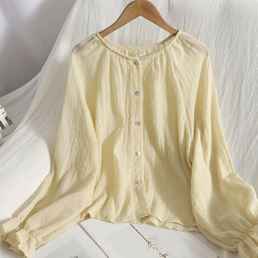 Cardigan Protector Solar Verano - Diseño Minimalista con Botones - Image 7