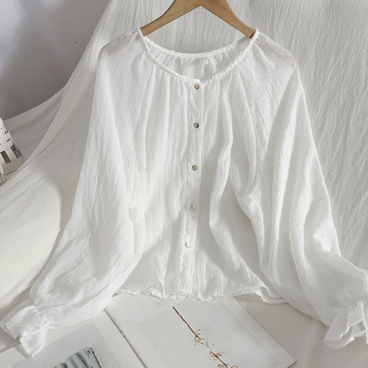 Cardigan Protector Solar Verano - Diseño Minimalista con Botones - Image 2
