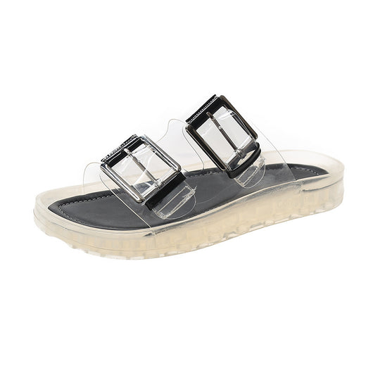 Sandalias de Playa Transparentes con Hebilla Ajustable - Image 2