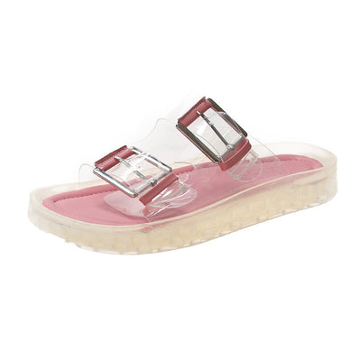 Sandalias de Playa Transparentes con Hebilla Ajustable - Image 5