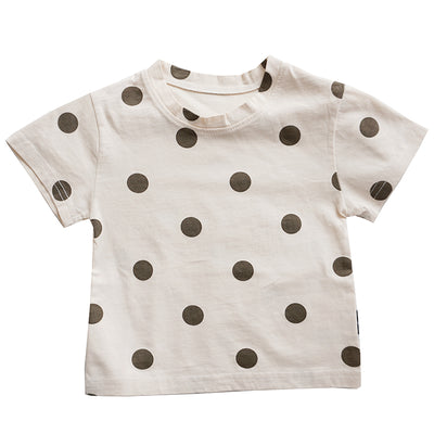 Playera de Algodón con Lunares para Niños y Niñas - Cómoda y Fresca para Verano - Image 5