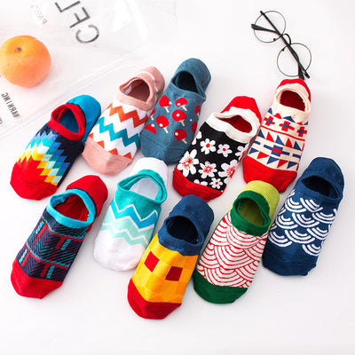 Calcetines Creativos Estampados para Estudiantes - Image 16