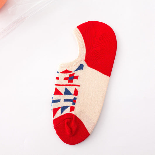 Calcetines Creativos Estampados para Estudiantes - Image 17