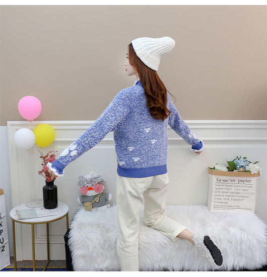 Suéter Cómodo para Mujer con Terciopelo Mink - Image 16